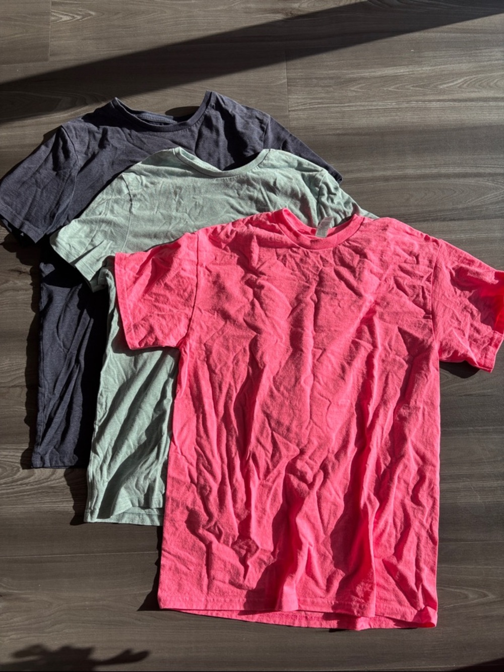 3 Men’s Medium Tee Pack - 2x Goodfellow & Co and one pink tee